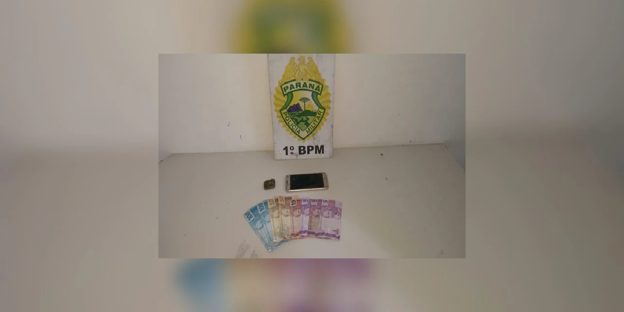 Polícia Militar prende suspeito de tráfico de drogas em PG