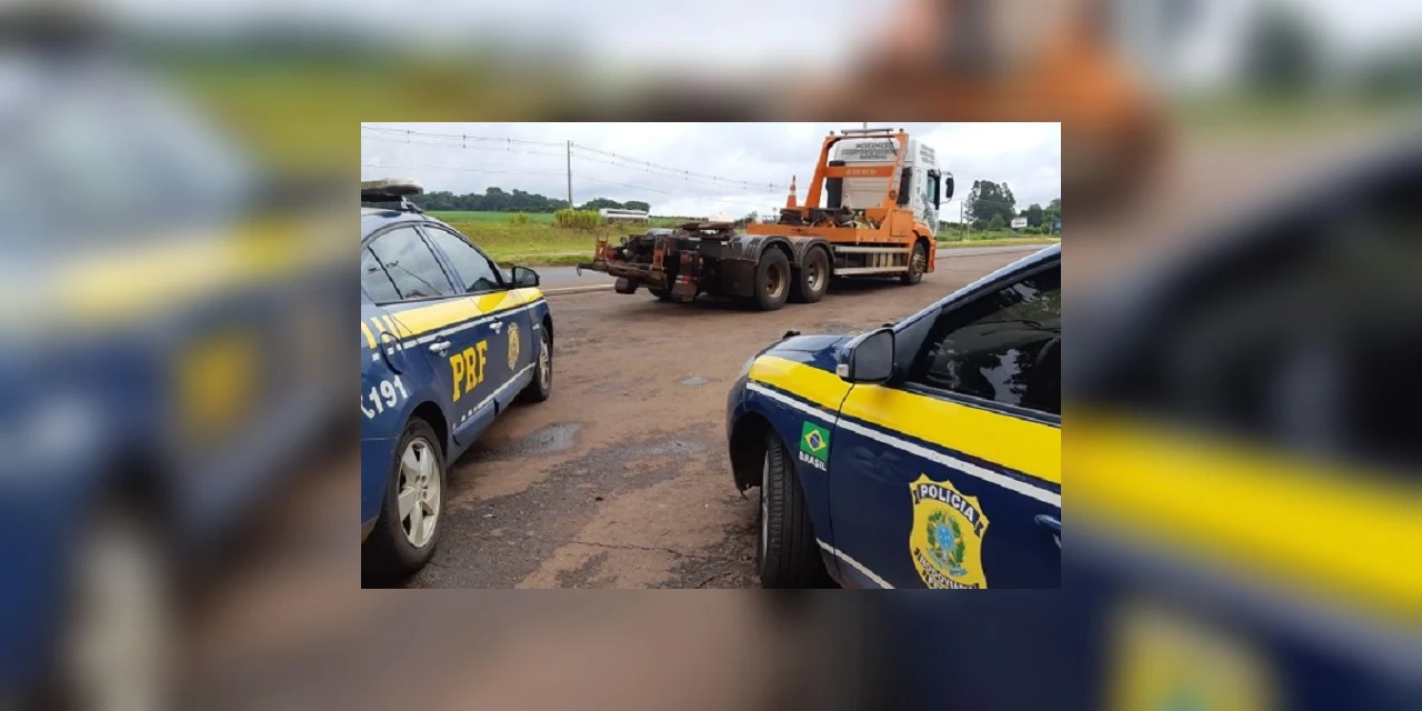 Em ação rápida, PRF prende homem que havia roubado um guincho minutos antes