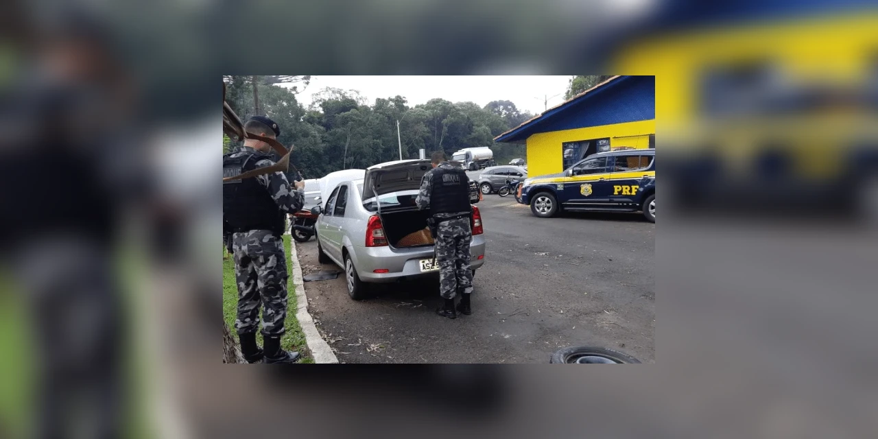 PRF apreende quase R$ 2 milhões de cocaína em PG