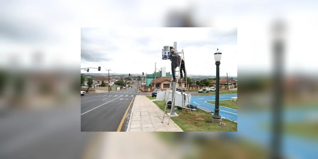 Segurança de PG contará com o reforço de cinco novos totens de monitoramento