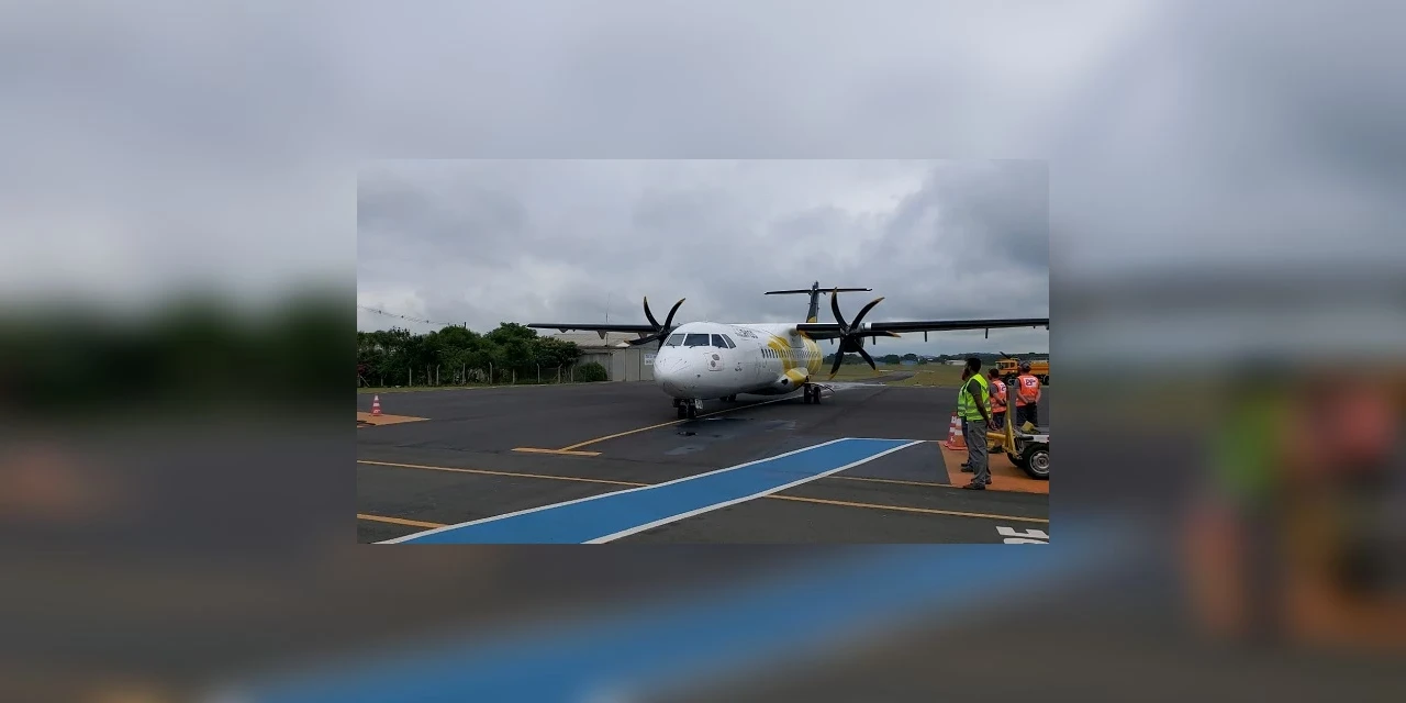 Exclusivo! Primeiro voo de PG a Foz do Iguaçu é adiado por conta do novo coronavírus