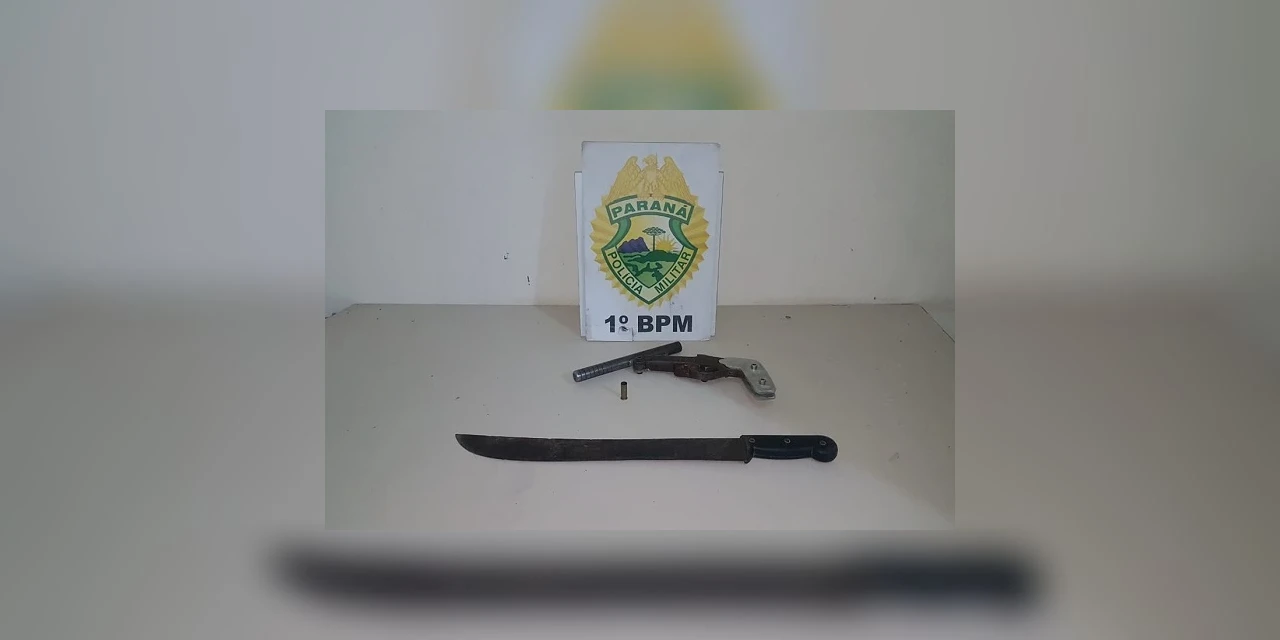 Vídeo: Suspeito de tentativa de homicídio é golpeado com facão e fica gravemente ferido