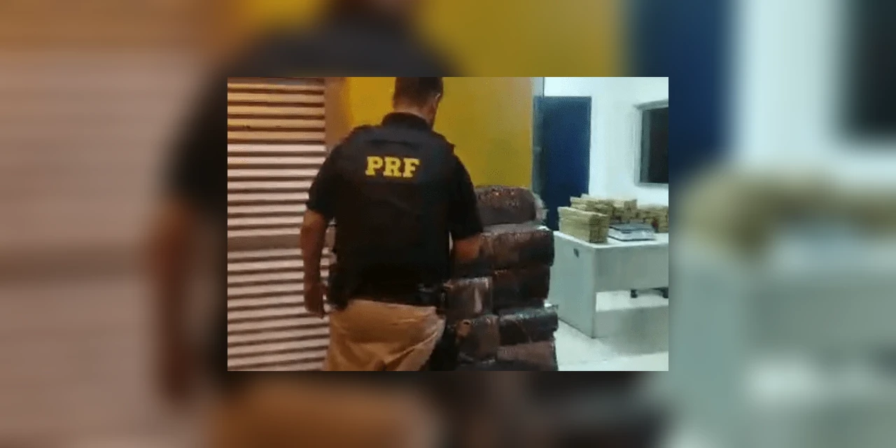 PRF apreende quase 500kg de maconha no Paraná