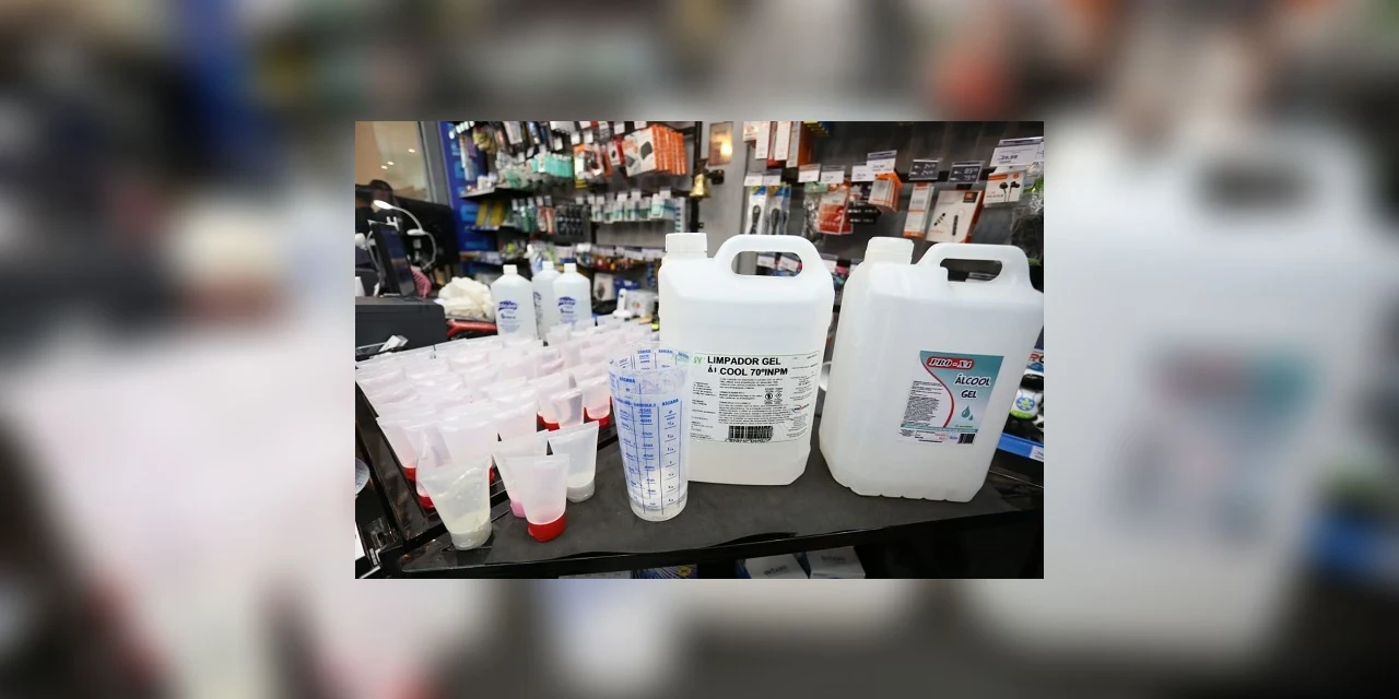 Após denúncia, homem é detido suspeito de vender lote irregular de álcool gel em PG