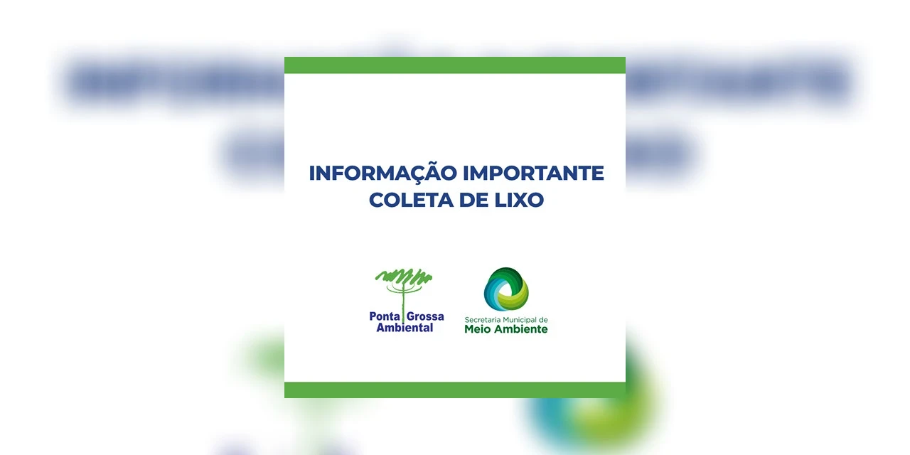 PGA alerta moradores para utilizar sacos de lixo mais resistentes para evitar propagação do Covid-19