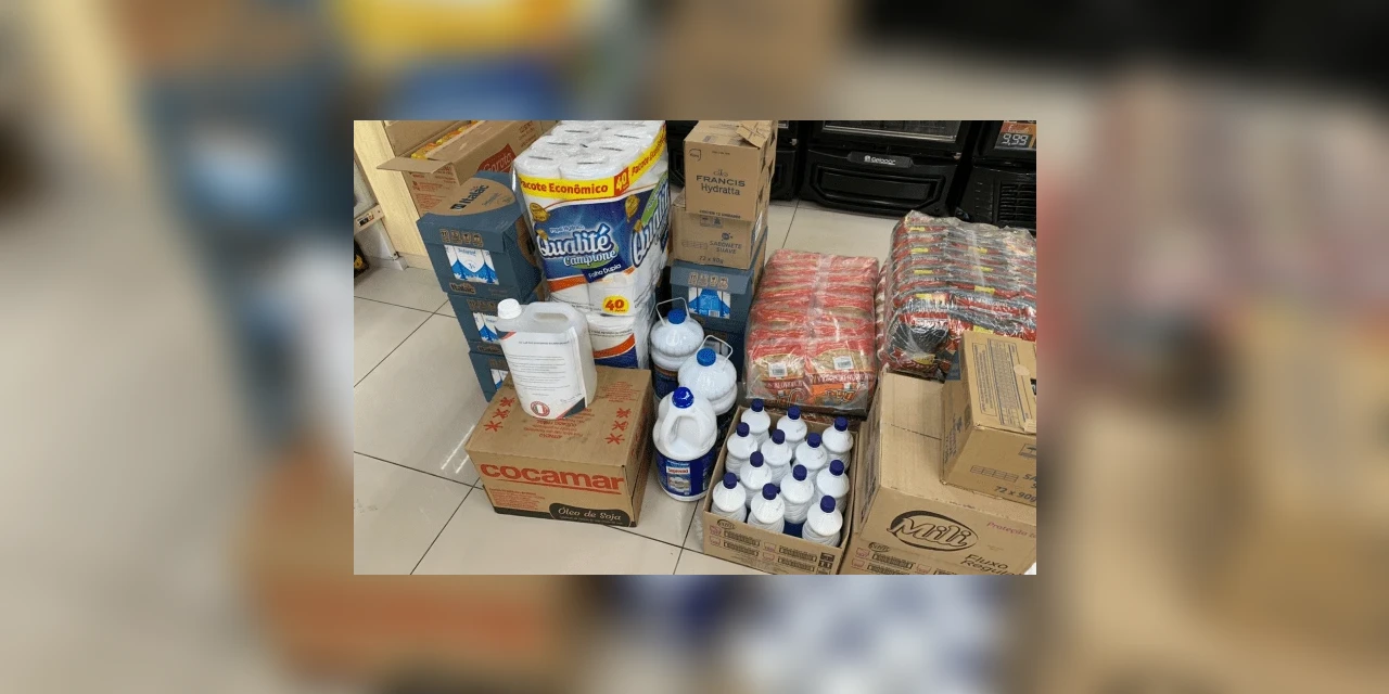 Rede de postos de PG faz doações de álcool gel e alimentos para asilos e órgãos de segurança e saúde