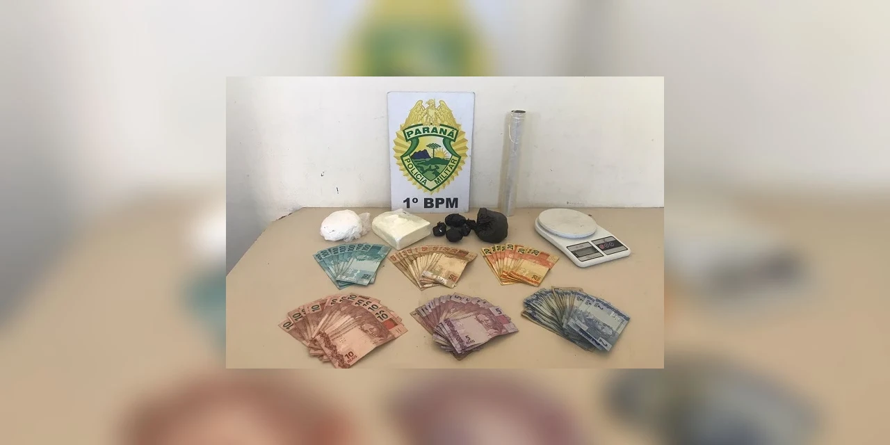 Polícia Militar desmonta possível ponto de tráfico de drogas no Cará-Cará