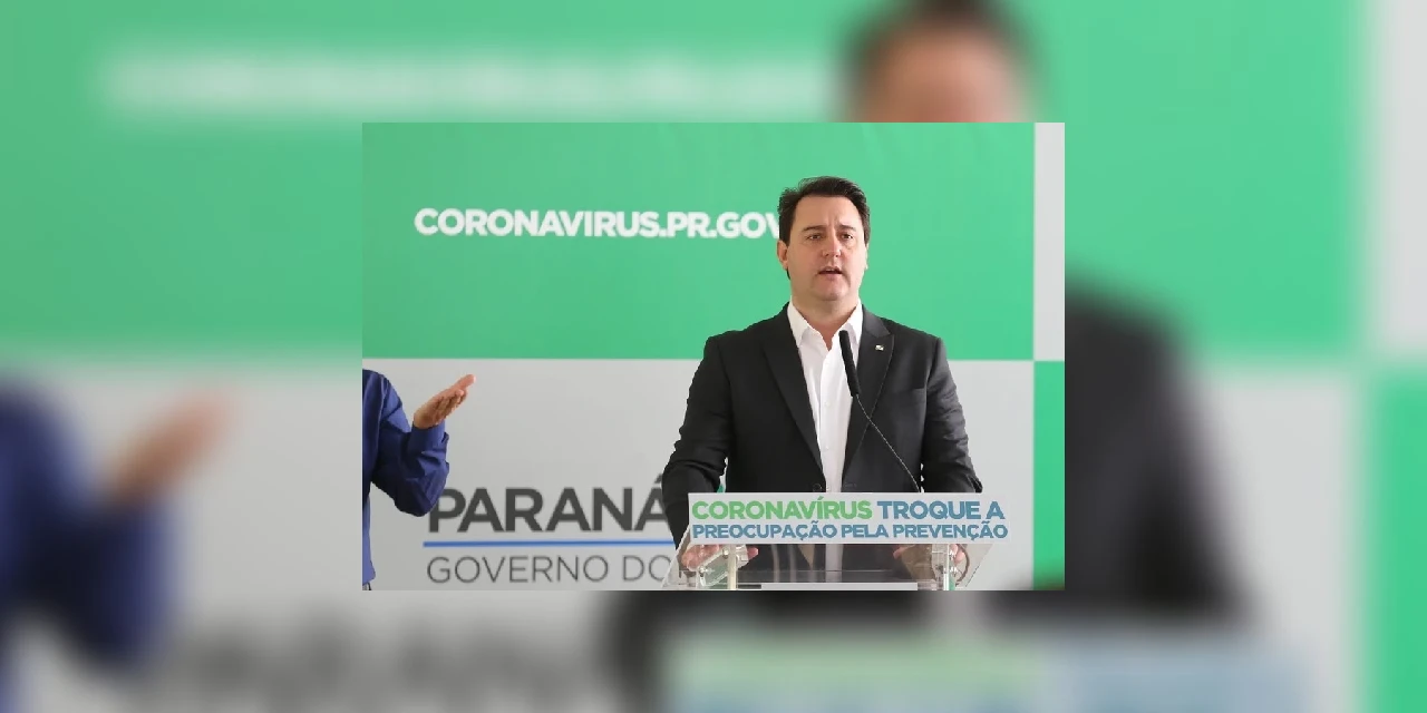 Ratinho Junior anuncia pacote de R$ 1 bilhão para minimizar os impactos econômicos do coronavírus