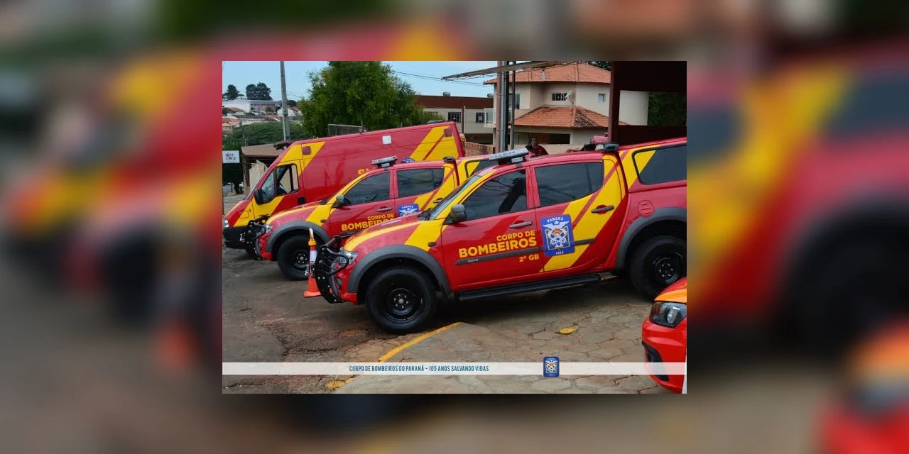 Trotes mobilizam diversas viaturas do Siate e Samu em Ponta Grossa