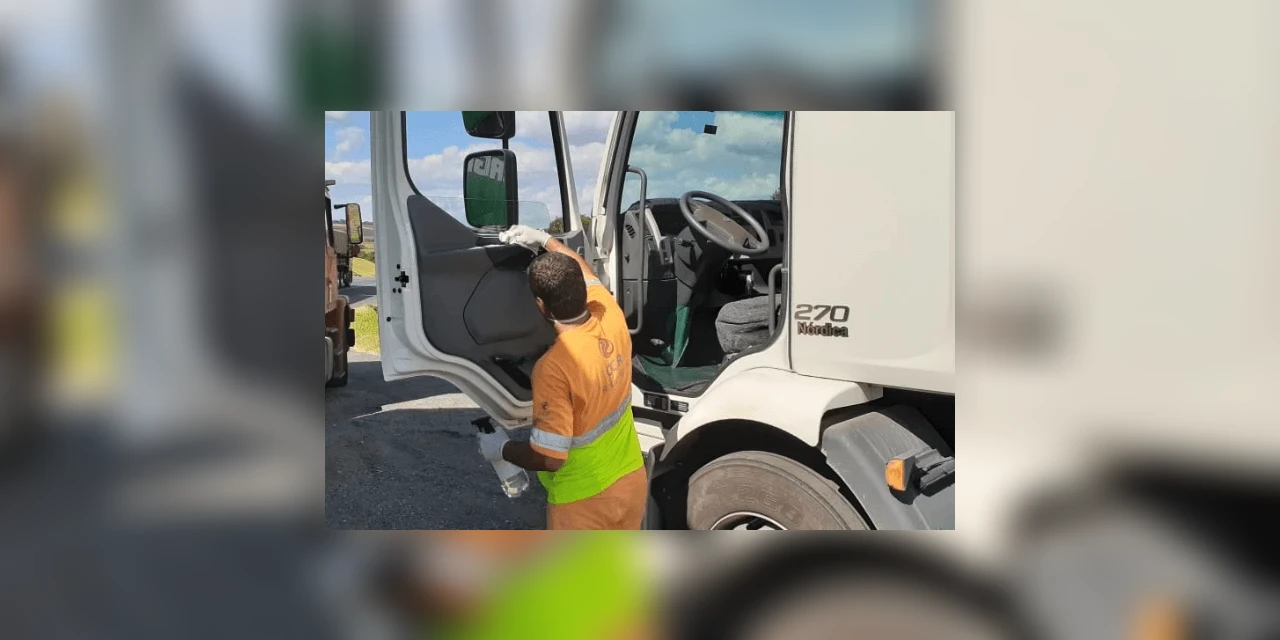 RodoNorte cria serviço para higienização de cabine e troca de lâmpadas dos caminhões