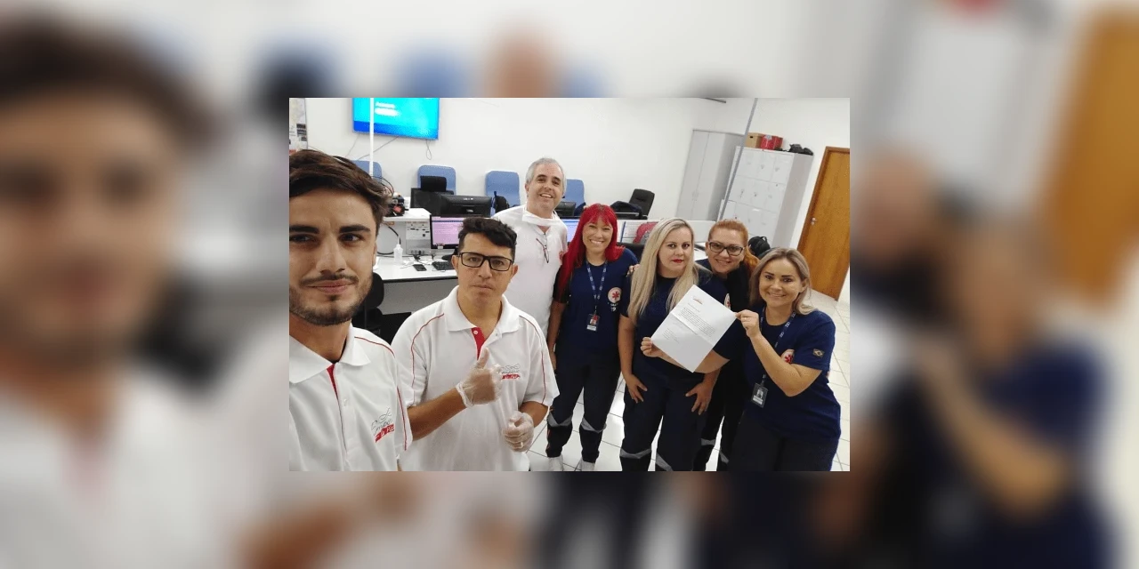 Empório da Pizza entra na corrente de solidariedade e faz doação ao SAMU de PG