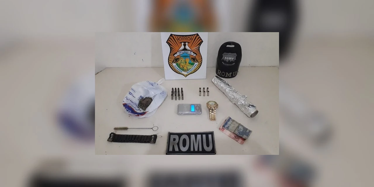 Homem é preso suspeito de disparo de arma de fogo