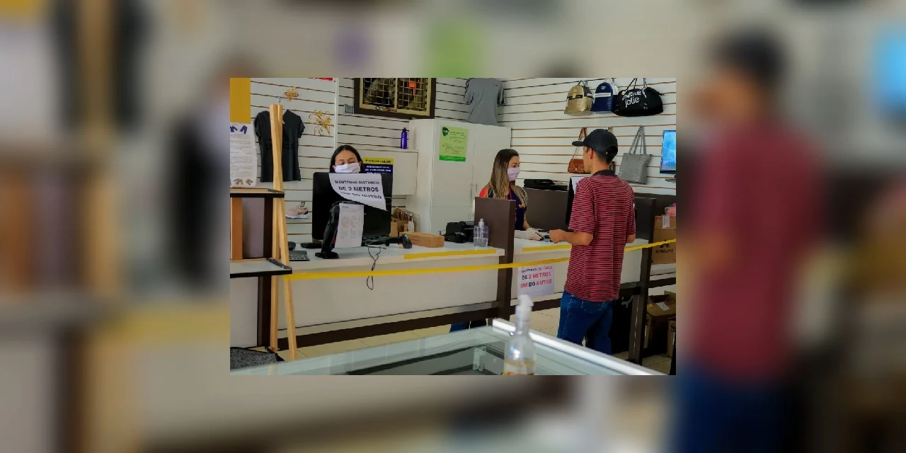 Tibagi reabriu o comércio na última sexta-feira (3)