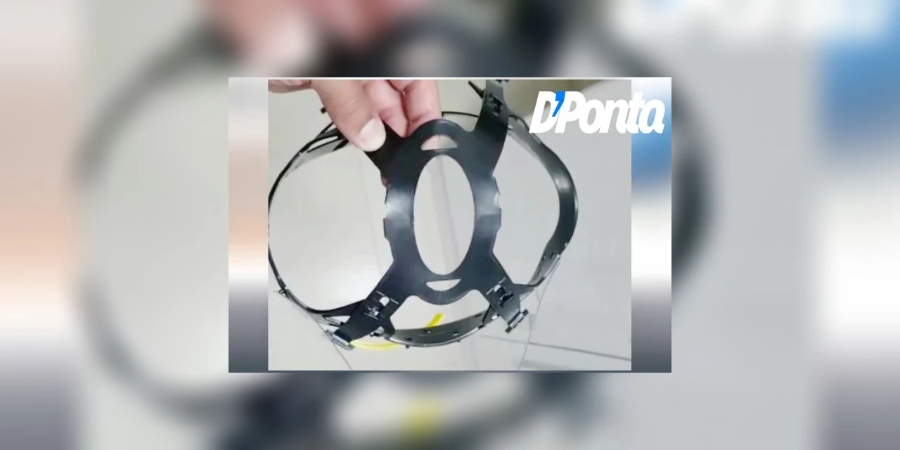 Guerra contra o Covid-19: Pesquisadores da UEPG criam novo modelo de protetor facial