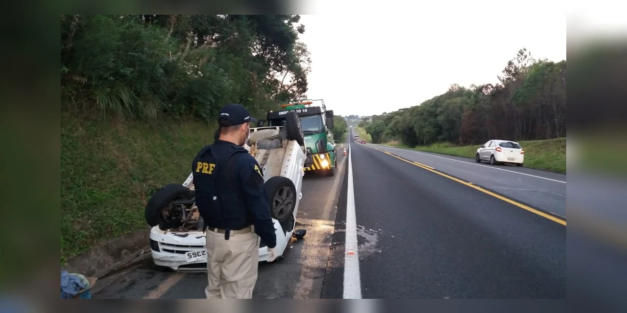 PRF finaliza 'Operação Semana Santa' com redução de acidentes nos Campos Gerais