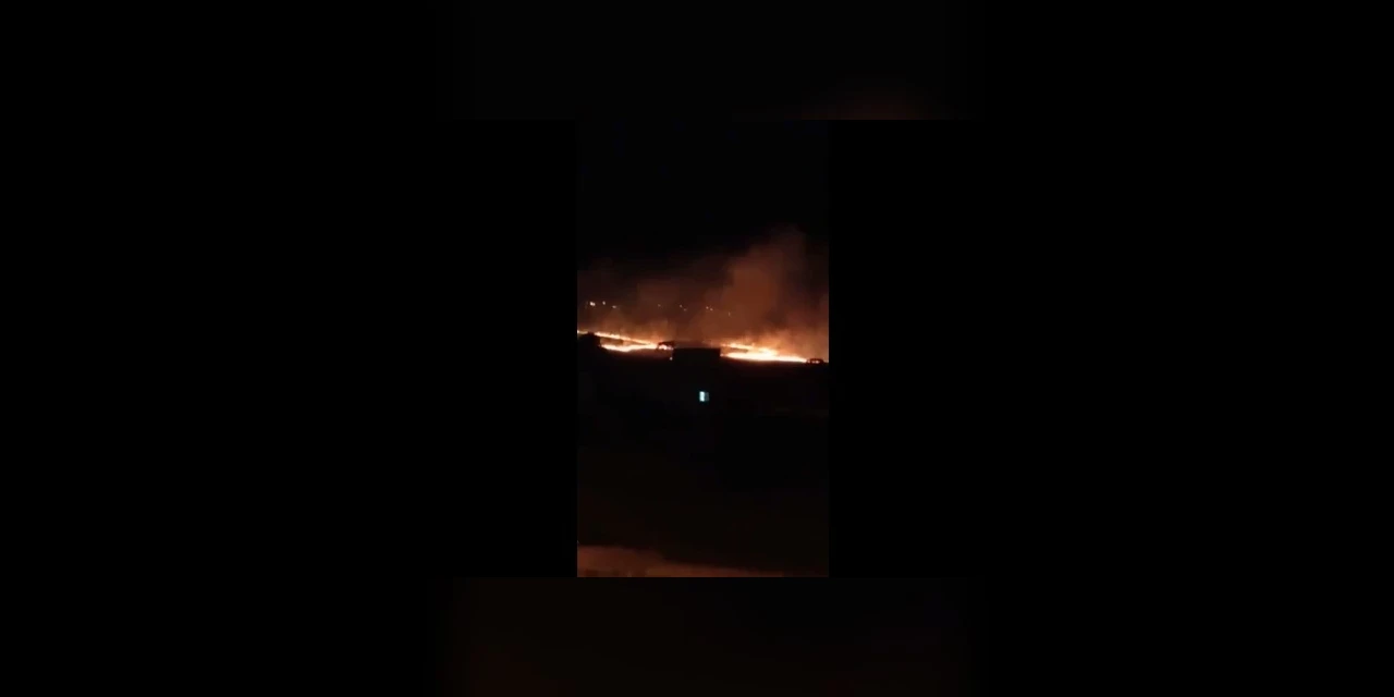 Incêndio com chamas de três metros de altura atinge região próxima ao Lago de Olarias