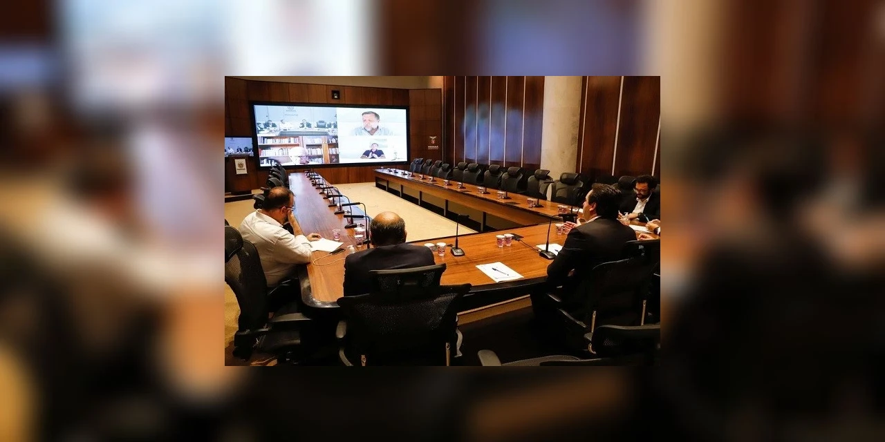 Ratinho Junior pede a senadores apoio para o ressarcimento da União pelas perdas de arrecadação de ICMS E IPVA