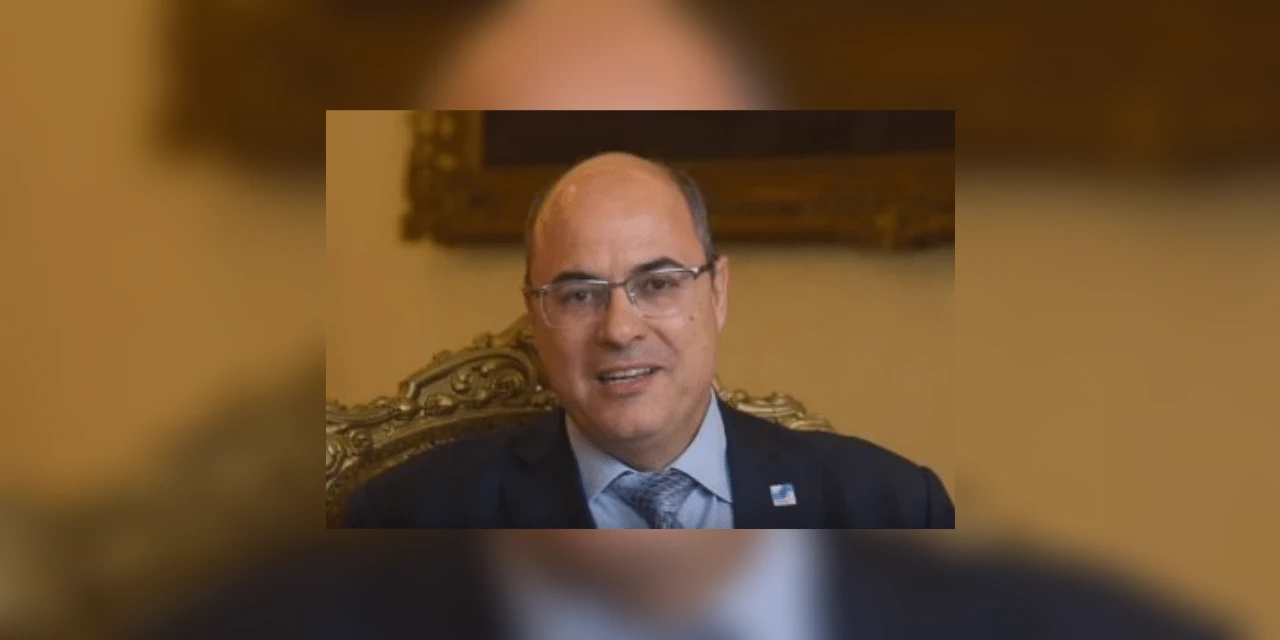 Governador do RJ, Wilson Witzel, está com Covid-19