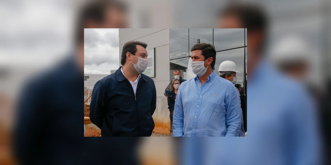 Hospitais de Guarapuava e Ivaiporã recebem visita do governador Ratinho Junior