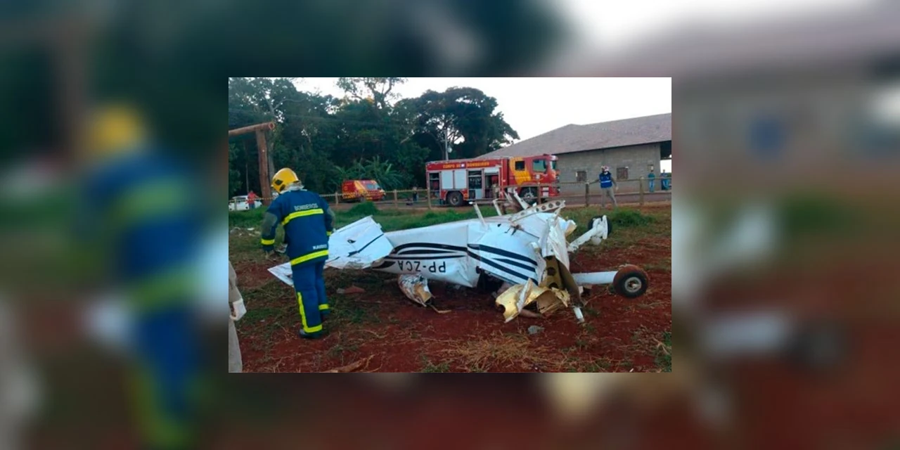 Após acidente aéreo, suplente de deputado federal morre no Paraná