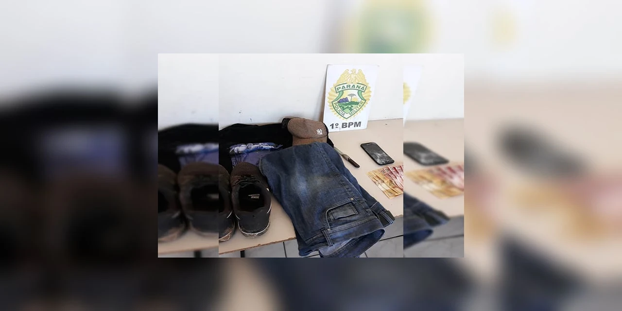 Após perseguição, suspeito de roubo a farmácia é preso em Uvaranas