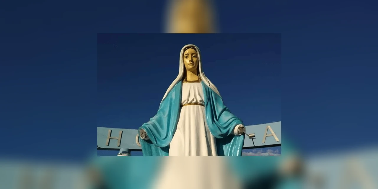 Vândalos arrancam mãos de Nossa Senhora das Graças em cidade do PR