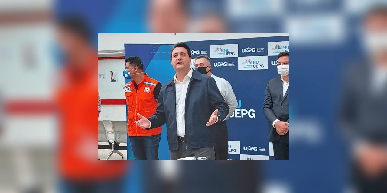 Ratinho Jr. assina repasses de R$ 28 milhões para a saúde de Ponta Grossa