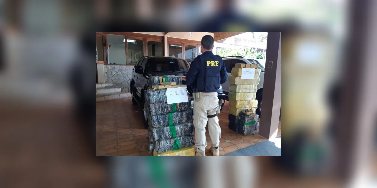 Idênticos até no crime, irmãos gêmeos são presos com mais de 800kg de maconha no Paraná