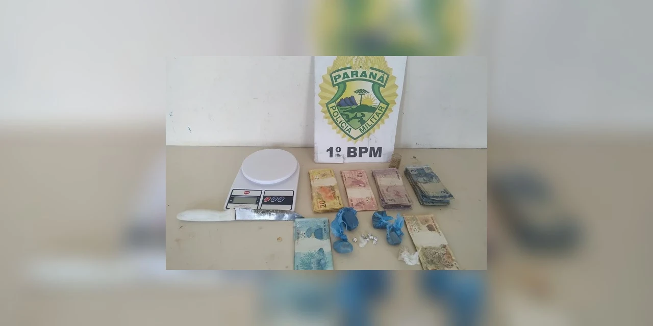 Homem é preso sob suspeita de tráfico de drogas no bairro Neves