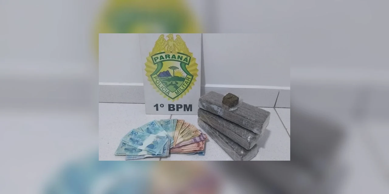 Com denúncias da população, PM prende suspeitos de tráfico de drogas em Castro