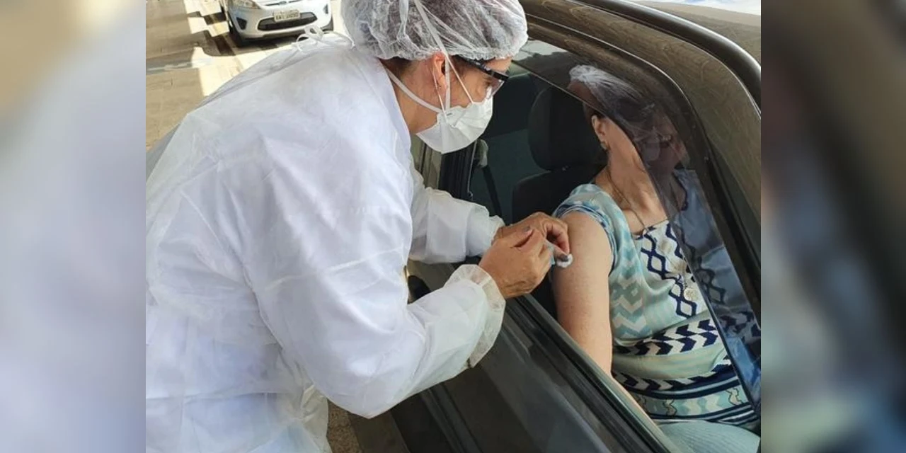 Prefeitura de PG organiza drive-thru para imunização da gripe em doentes crônicos