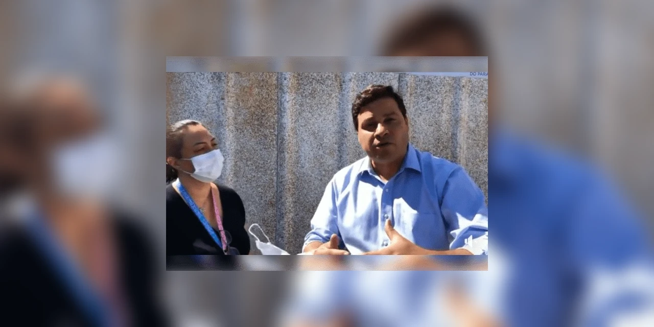 Sandro Alex faz vistoria na obra do hemonúcleo de Ponta Grossa