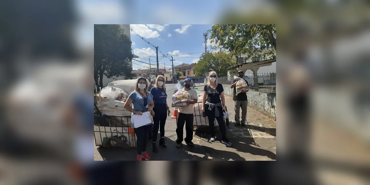 Campanha 'PG Sem Fome' distribui aproximadamente 600 cestas por semana