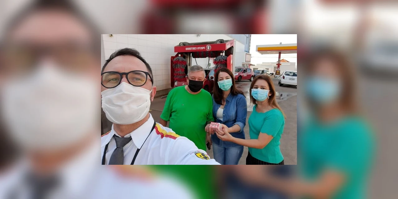Solidariedade: Posto Contorno adapta lava-rápido para desinfecção de carros e faz doação de vouchers de lavagem para HU