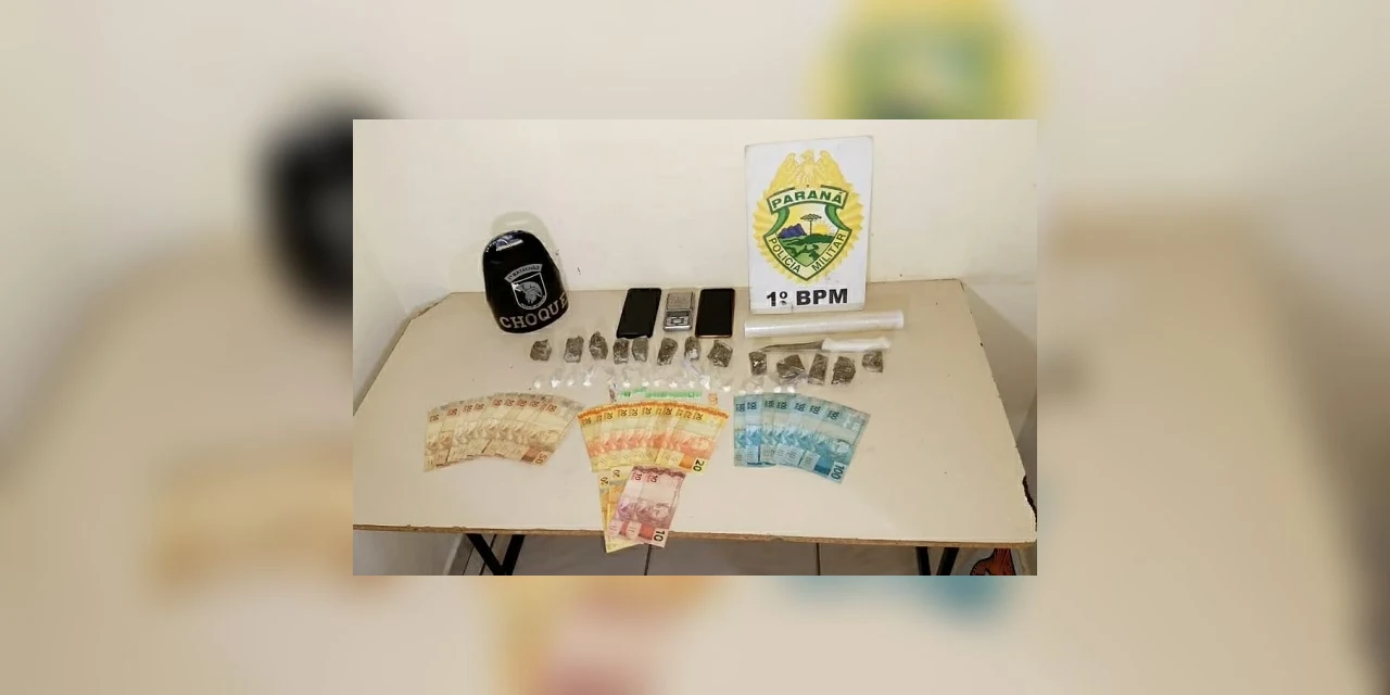 Dois homens são presos com maconha, cocaína, LSD e ecstasy no Nova Rússia