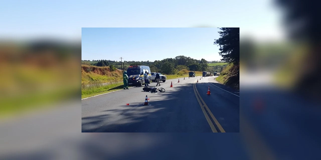 Motorista causa acidente com vítima fatal em Ponta Grossa e foge do local