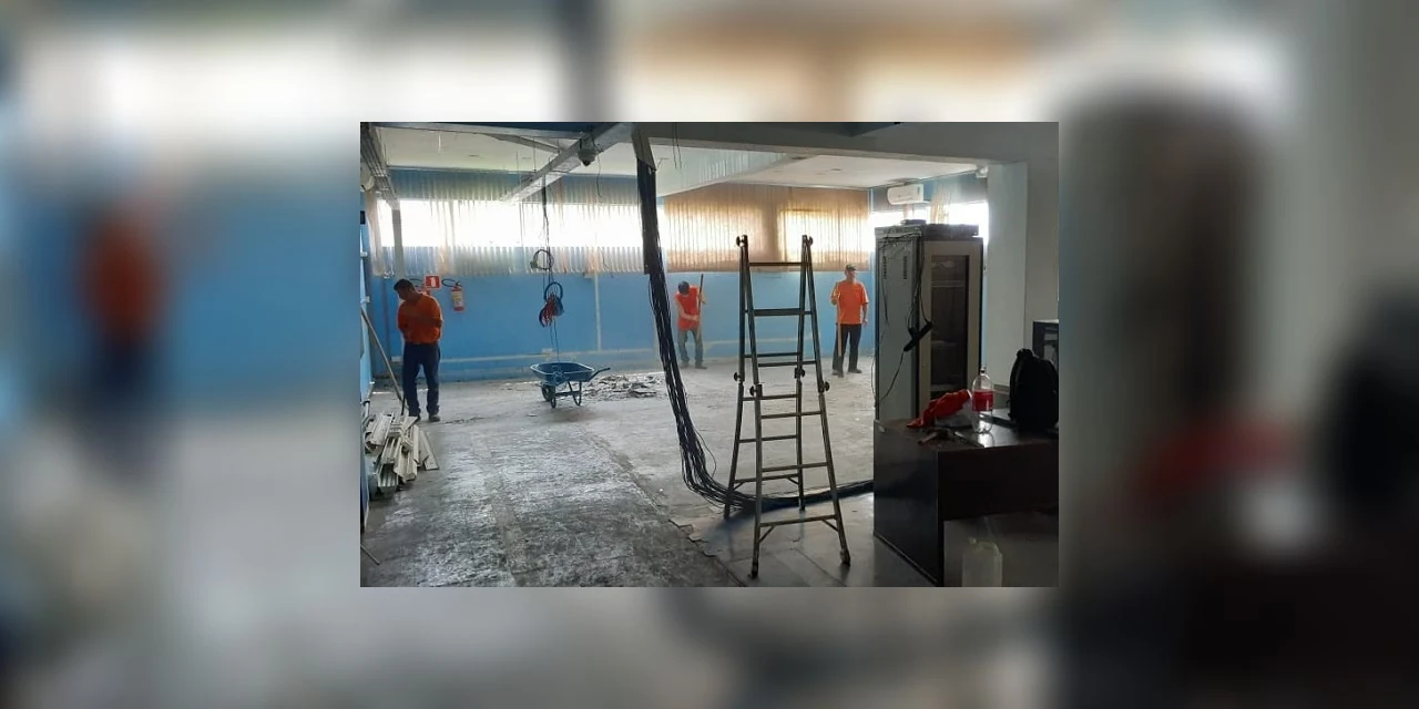 Com investimento aproximado de R$640 mil, obras na Câmara de PG terminam em 30 dias