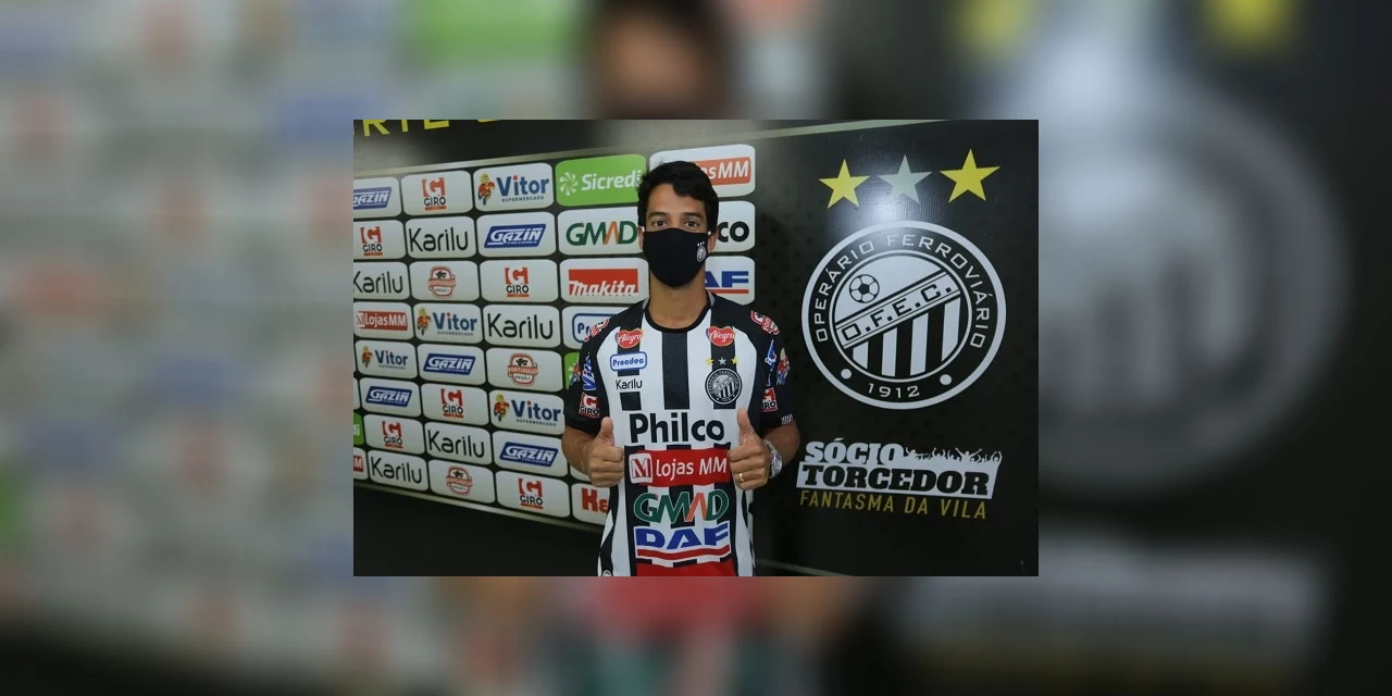 Ex-jogador do São Paulo, meia Thomaz se apresenta ao Operário Ferroviário
