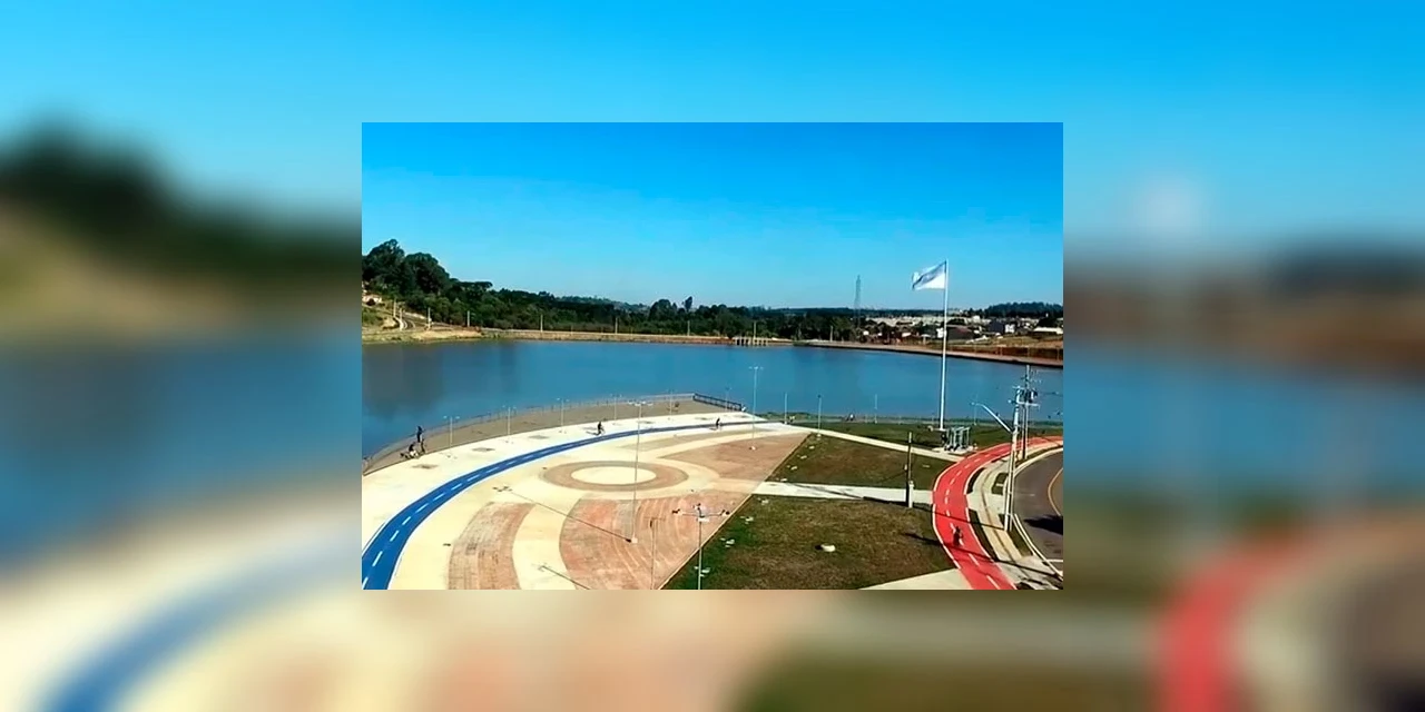 Imagens aéreas mostram beleza do Lago e valorização de Olarias