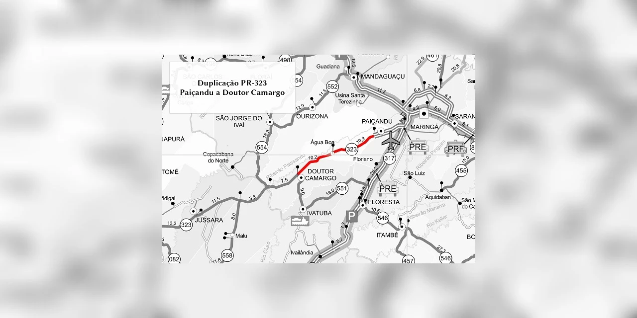 PR-323 será interditada por três dias consecutivos para detonação de rochas