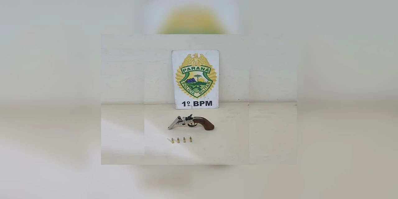 Caminhoneiro faz disparos com arma de fogo em Palmeira e é preso em Ponta Grossa