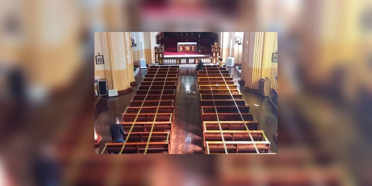 Igrejas católicas de PG retomam celebrações presenciais a partir desta quarta (27)