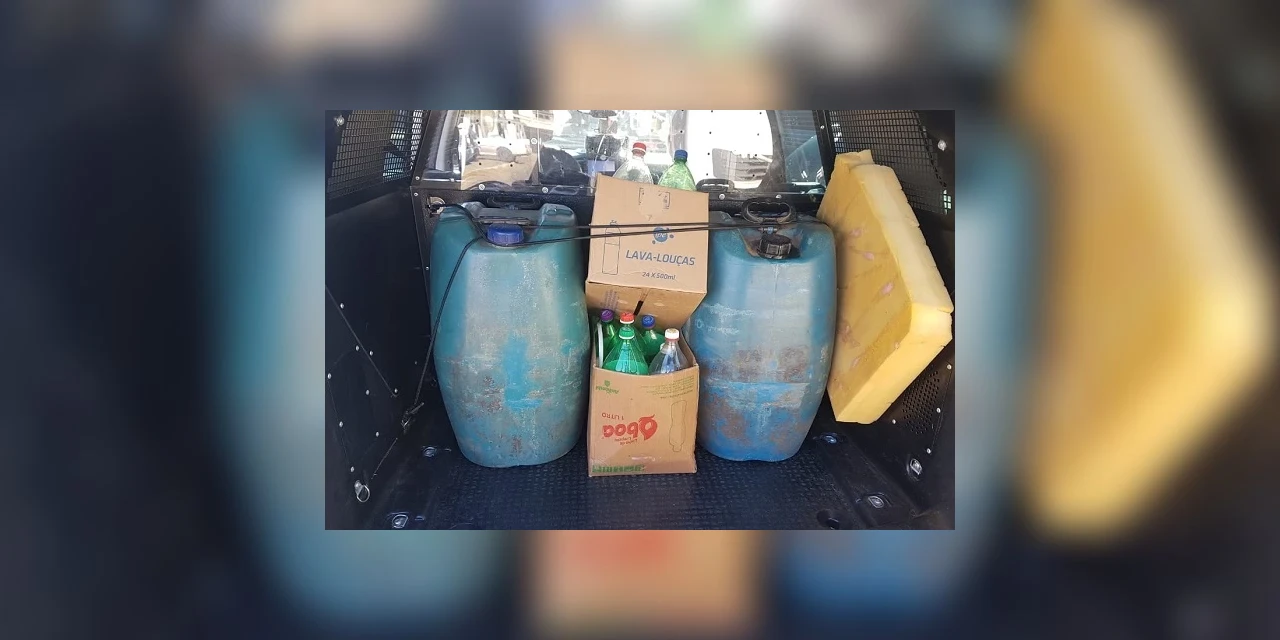 Vídeo: Homem é preso sob suspeita de vender ilegalmente combustível em Itaiacoca