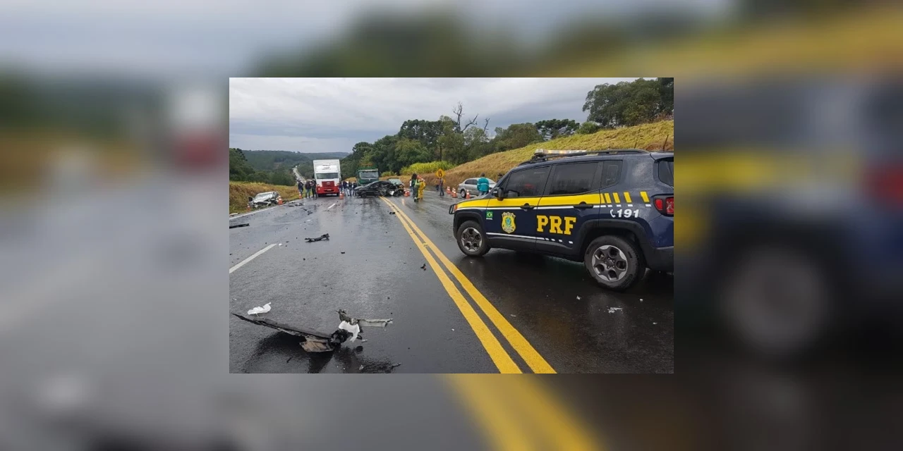 Terceira morte é confirmada em acidente  na BR-277 em Teixeira Soares