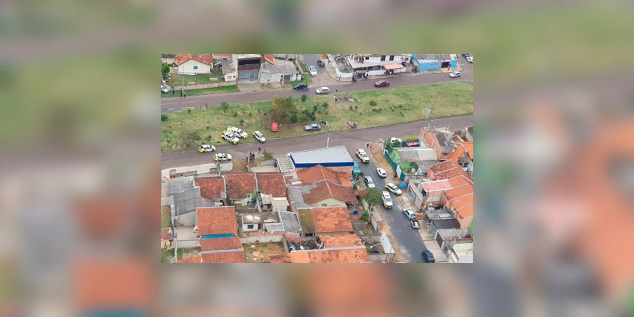 Vídeo: Helicóptero da PM é acionado para auxiliar em ocorrência de roubo no Paraná