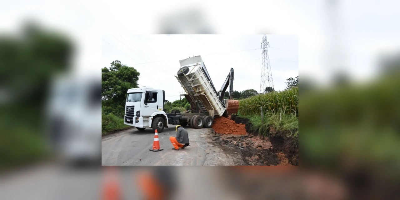 Estrada do Catanduvas, em Carambeí, será interdita por 48 horas
