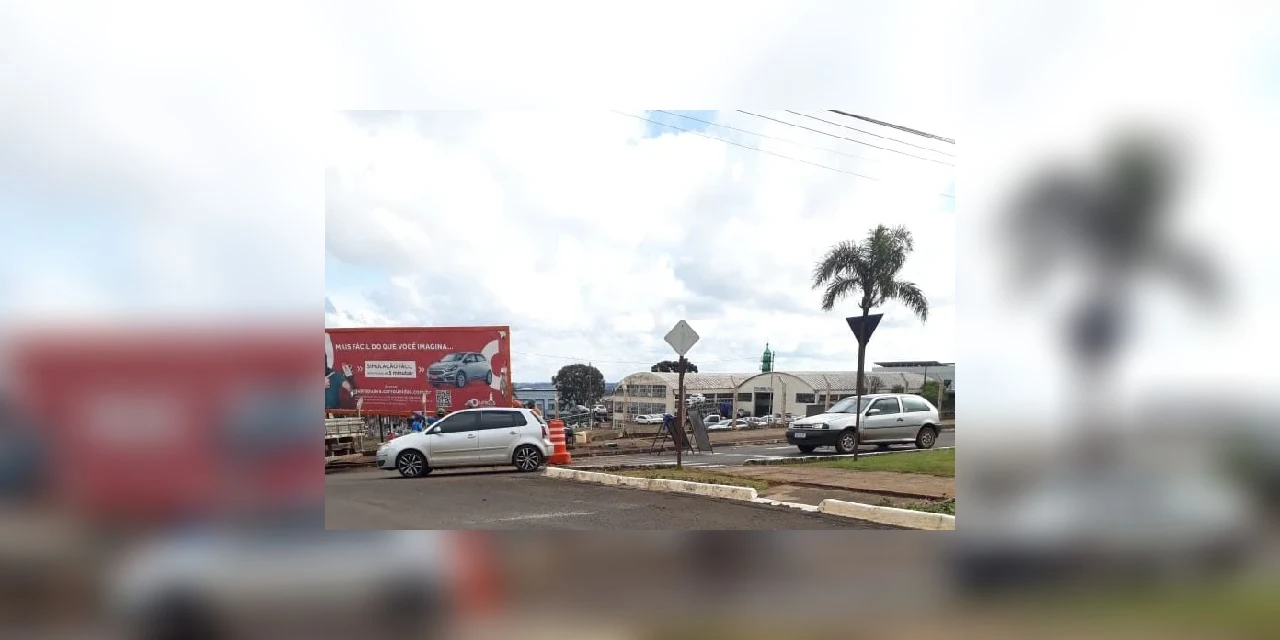 Região do Trevo do Índio, em Guarapuava, recebe melhorias