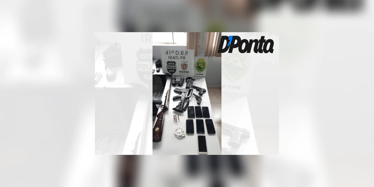 Forças policiais cumprem mandados de busca e apreensão na região