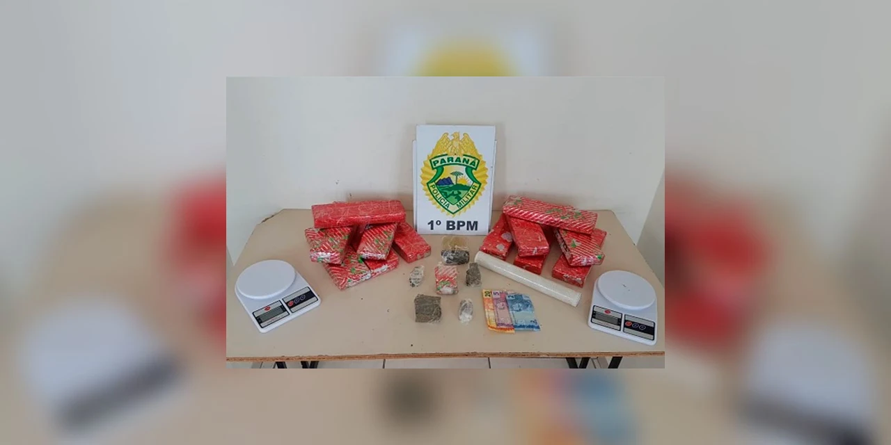 Vídeo: Três pessoas são presas acusadas de tráfico de drogas em Ponta Grossa
