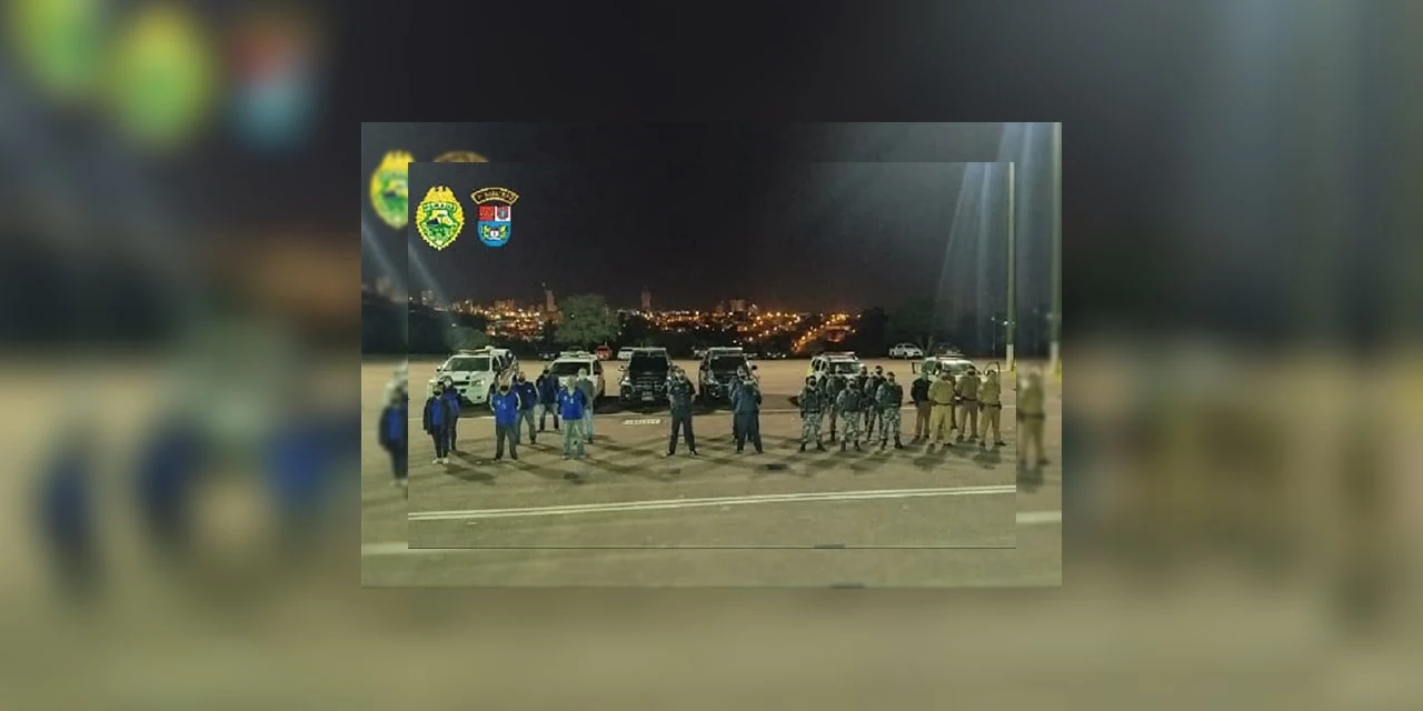 Operação conjunta garante toque de recolher em PG